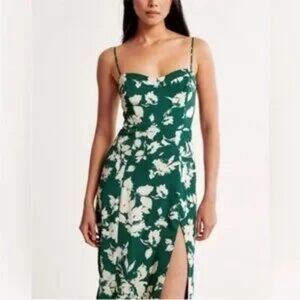 Ambercombie & Fitch Camille High Slit Sun Dress NWOT